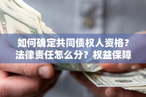 武汉如何确定共同债权人资格？法律责任怎么分？权益保障技巧揭秘！