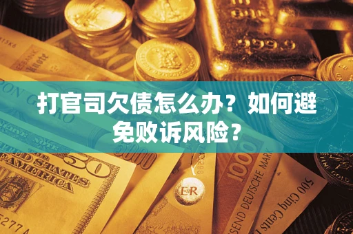 武汉打官司欠债怎么办？如何避免败诉风险？