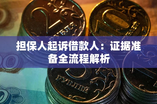 武汉担保人起诉借款人：证据准备全流程解析