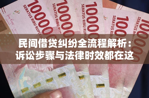 武汉民间借贷纠纷全流程解析：诉讼步骤与法律时效都在这儿了
