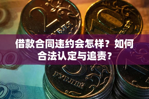 武汉借款合同违约会怎样？如何合法认定与追责？