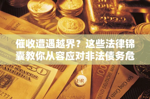 武汉催收遭遇越界？这些法律锦囊教你从容应对非法债务危机